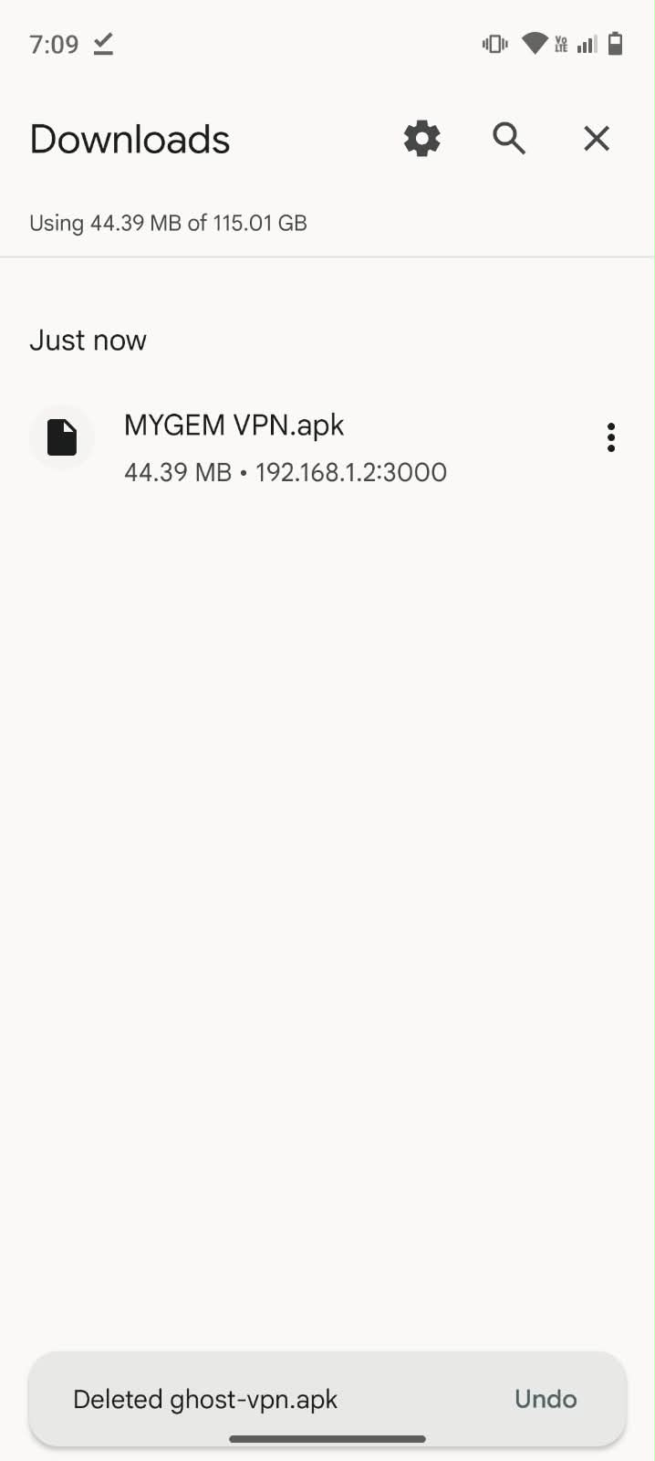 Step 3: Locate and Open the Downloaded APK