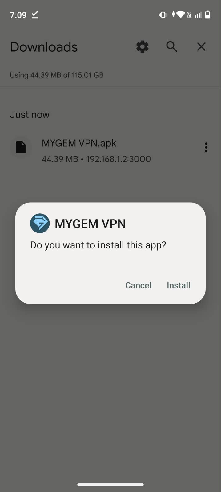Step 4: Install the Application