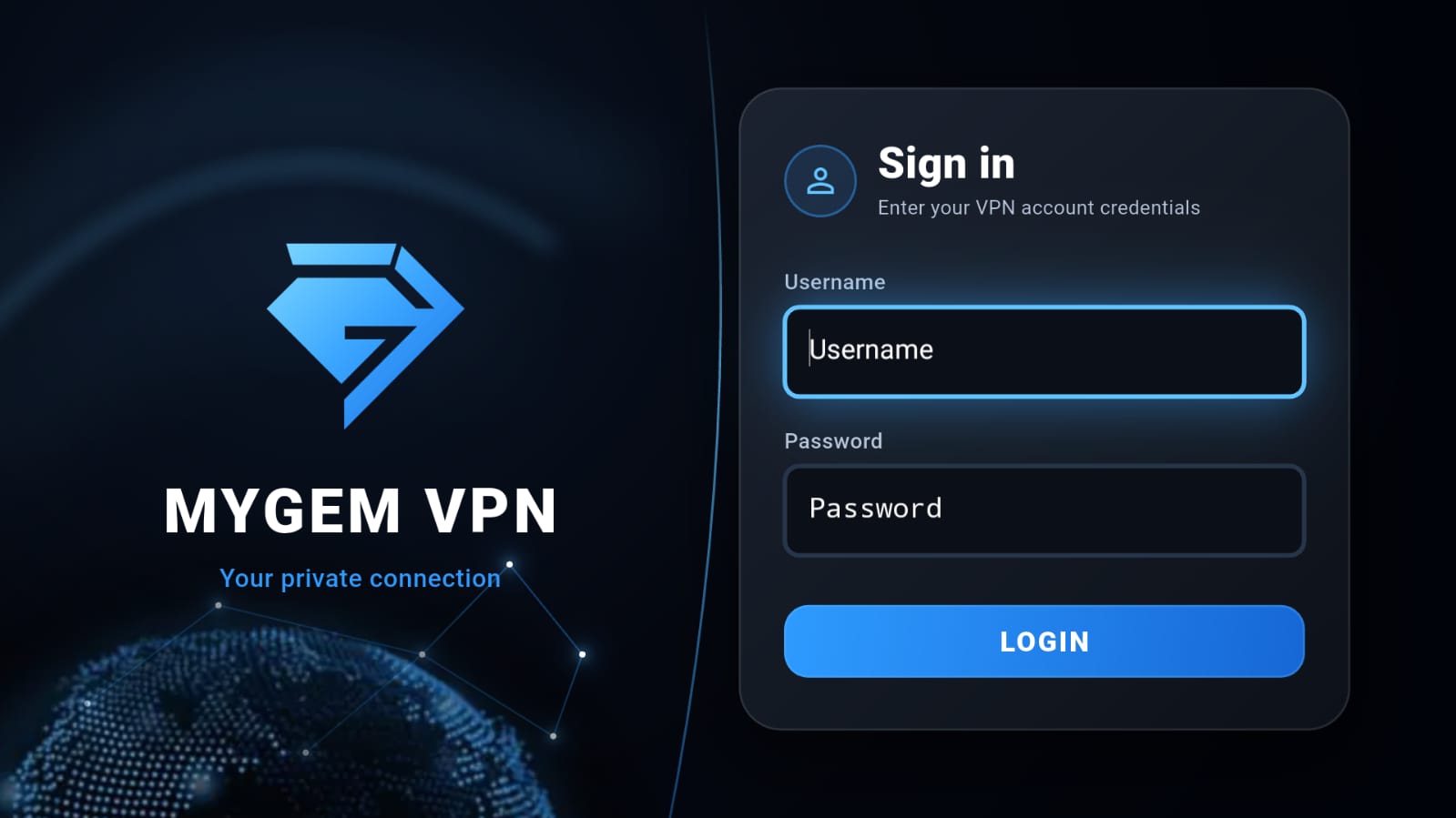 Step 16: Use your remote to enter your credentials