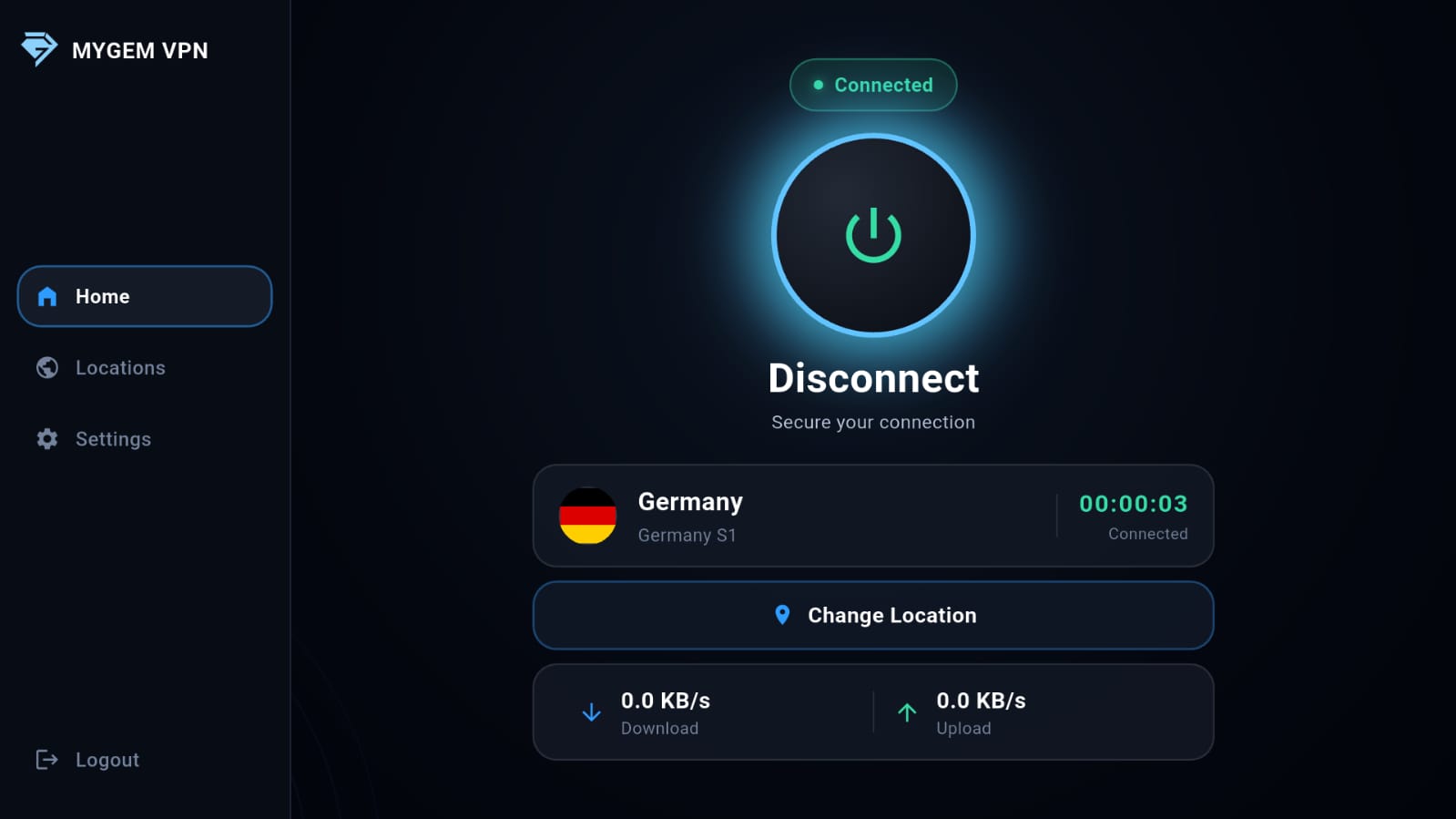 Step 17: Choose Server and Connect